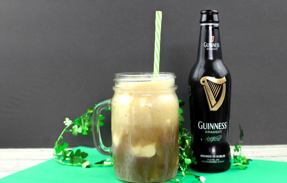 Boozy Guinness Extra Stout Ice Cream Float
